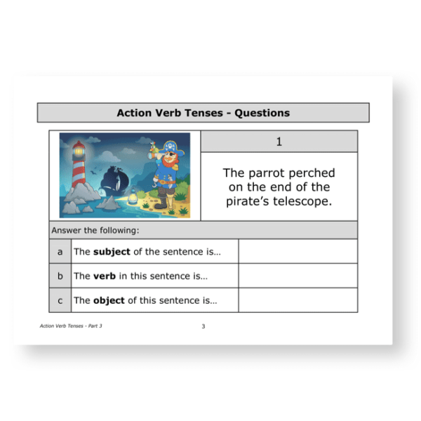 Subjects And Verbs - Peer Teaching